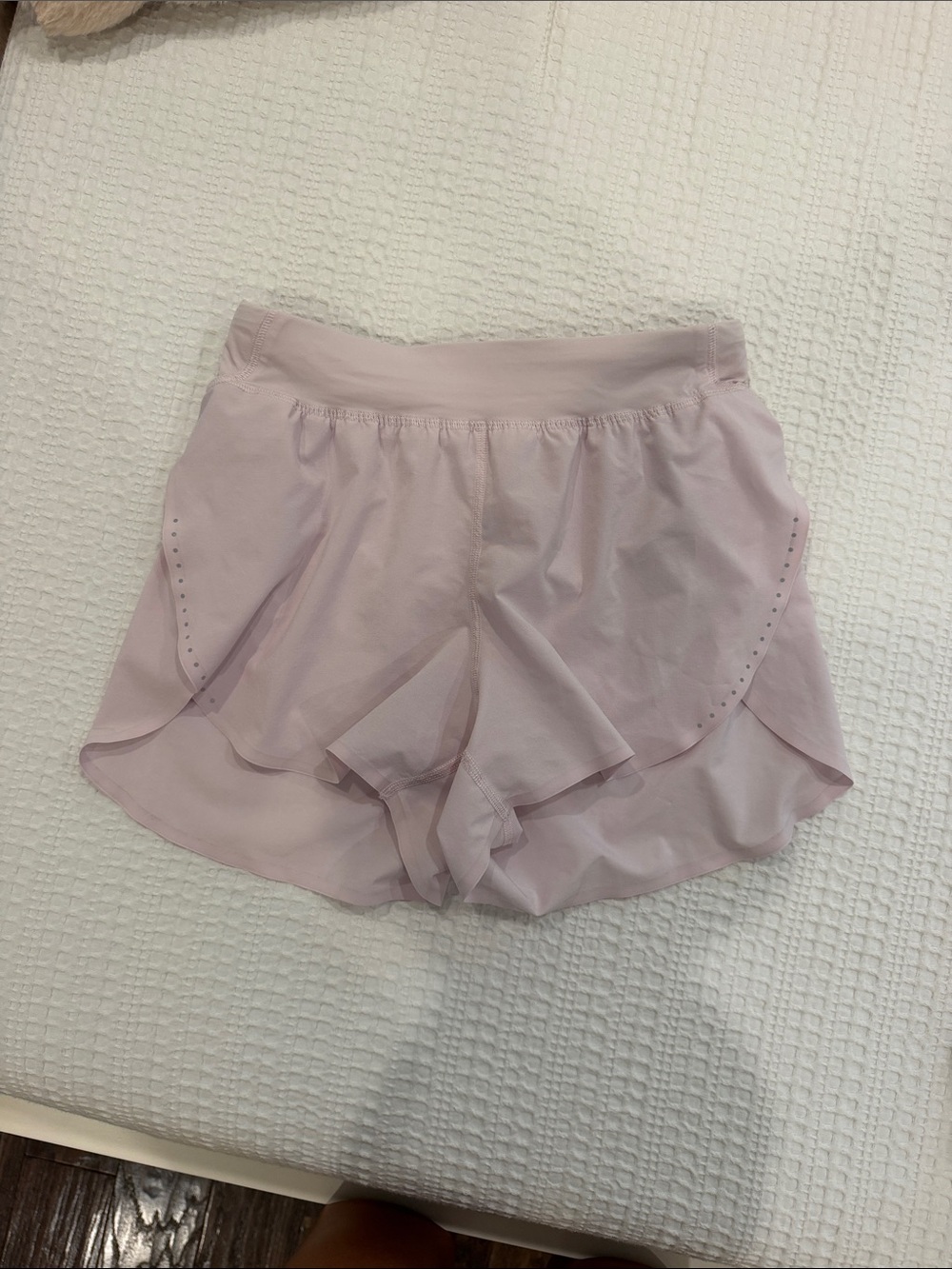 Lululemon Fast and Free Shorts Light Pink Size XS! Hardly worn!